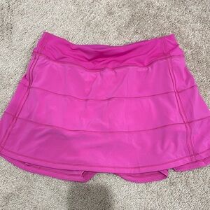 Lululemon Pace Rival Mid Rise Skirt Long